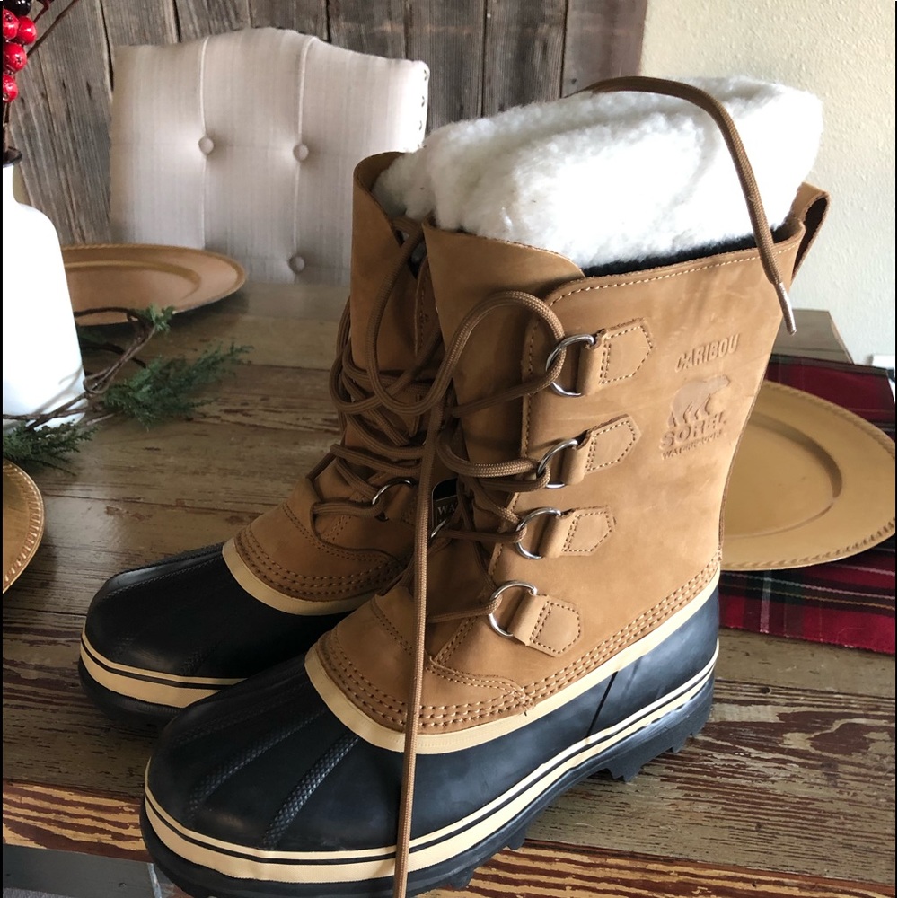Brand New Sorel Caribou snow boots